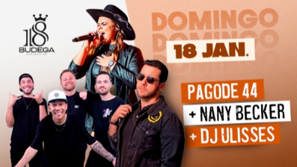 Pagode 44 + Nany Becker + DJ Ulisses